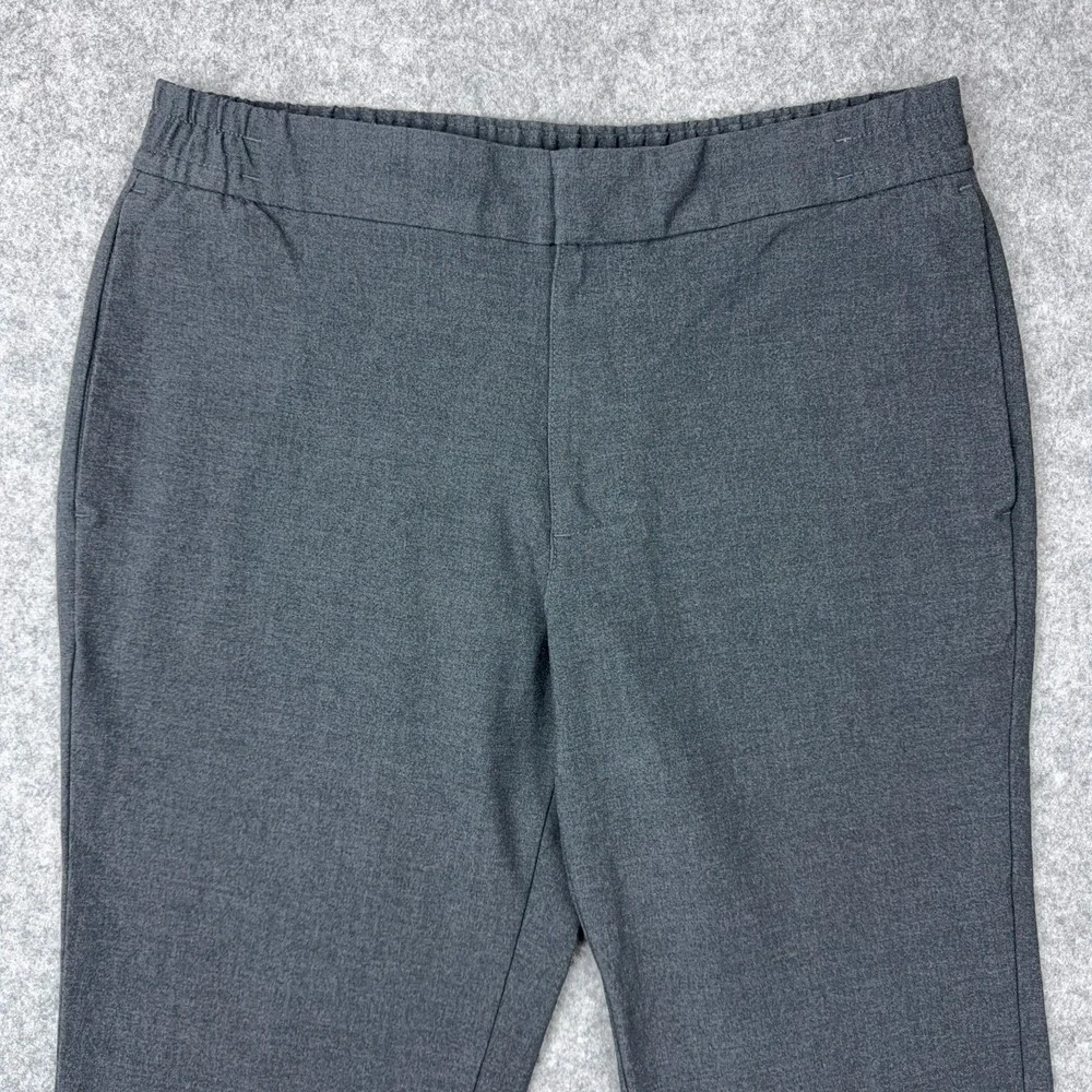 Banana Republic Pants Mens 34x34 Gray Mason‎ Athletic Tapered Fit Elastic Chino